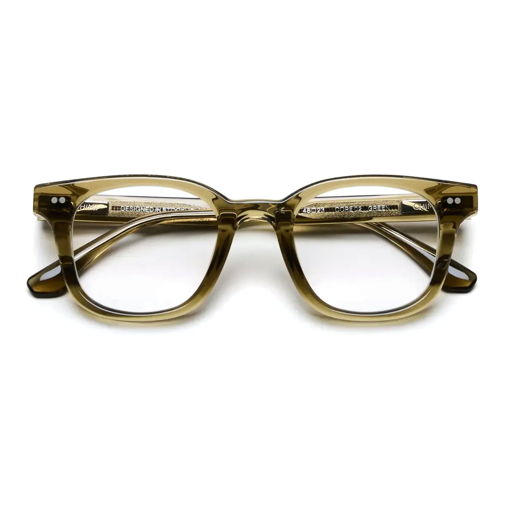 02 Core Optical / Green & Clear Lens - Shade Files