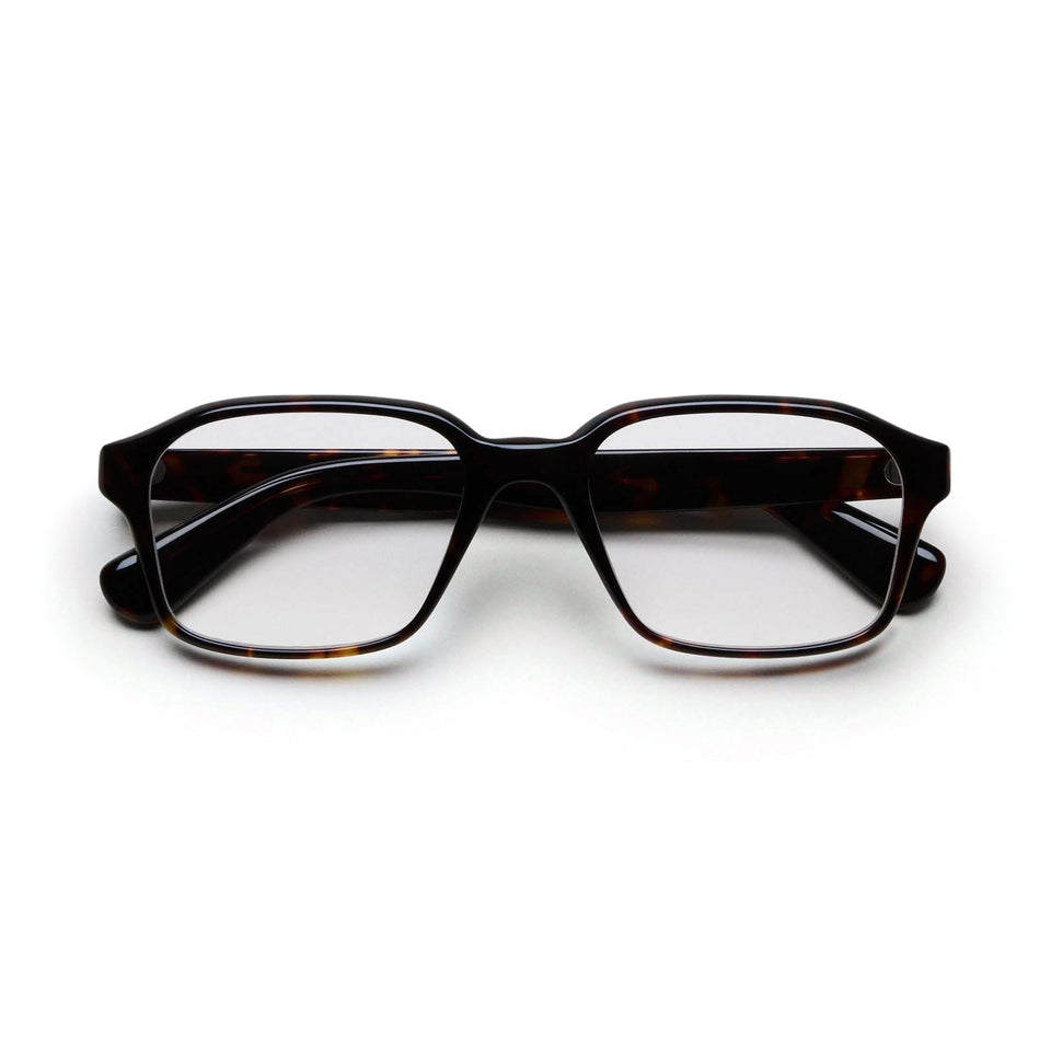 Quill Optical / Black Acetate & Clear Lens Quill Optical / Black Acetate & Clear Lens