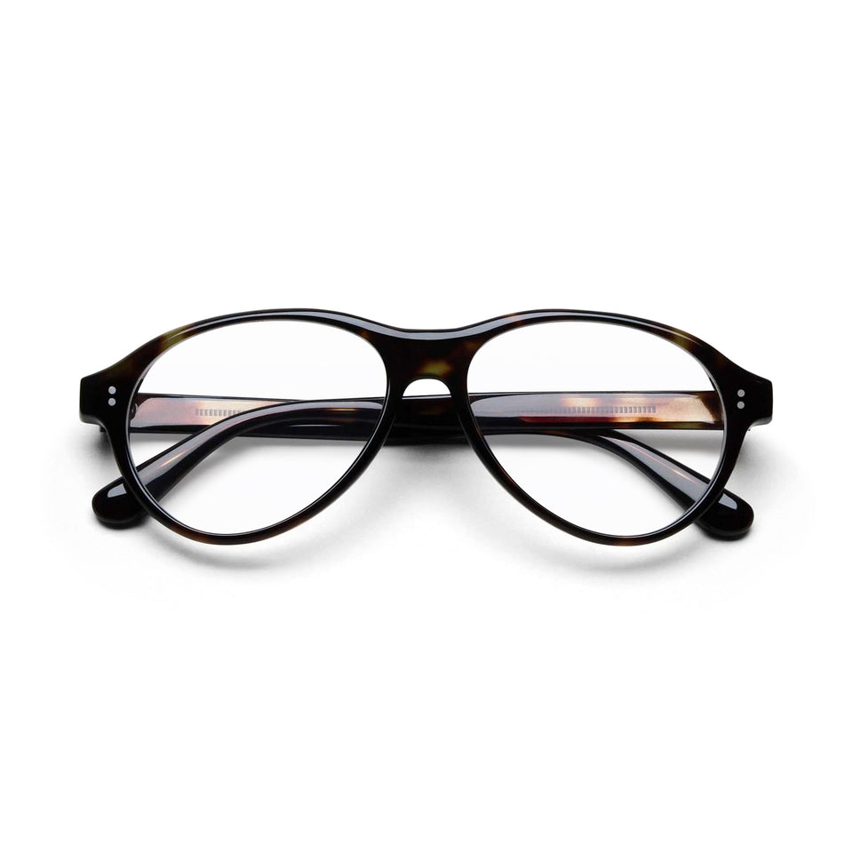 Tome Optical / Tortoise Acetate & Clear Lens Tome Optical / Tortoise Acetate & Clear Lens