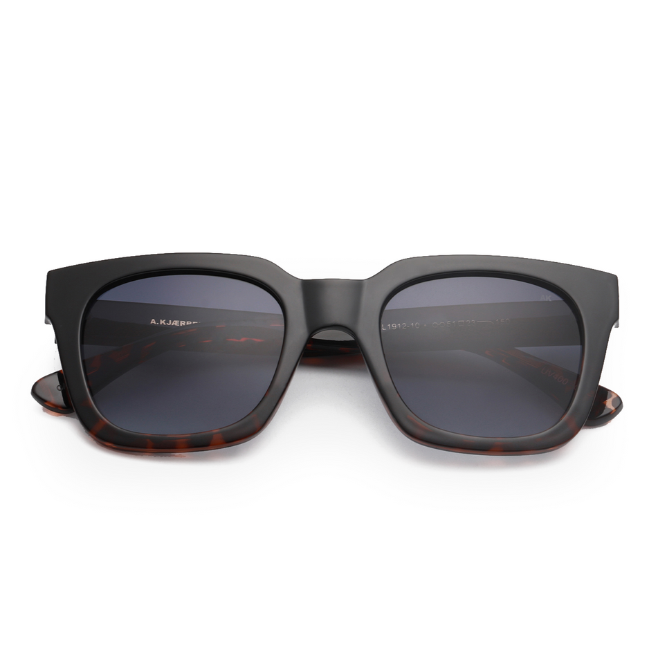 Nancy / Black Demi Tortoise & Graphite Blue Lens Nancy / Black Demi Tortoise & Graphite Blue Lens