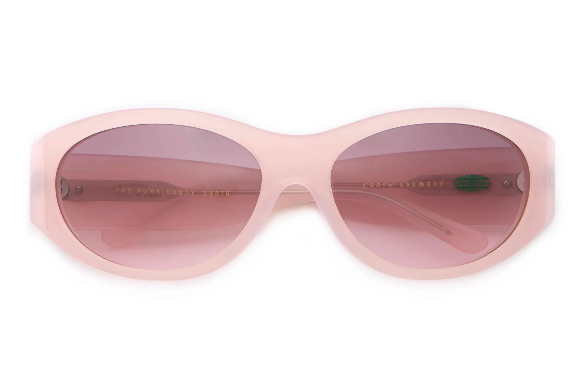 The Funk Daddy / Ballet Pink Bio & Grey-Pink Gradient Lens