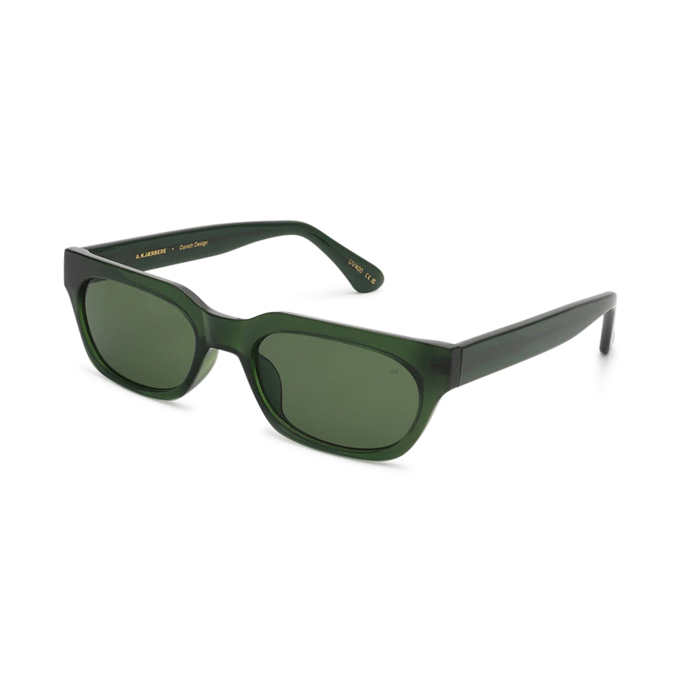 Bror / Dark Green Transparent & Green Lens