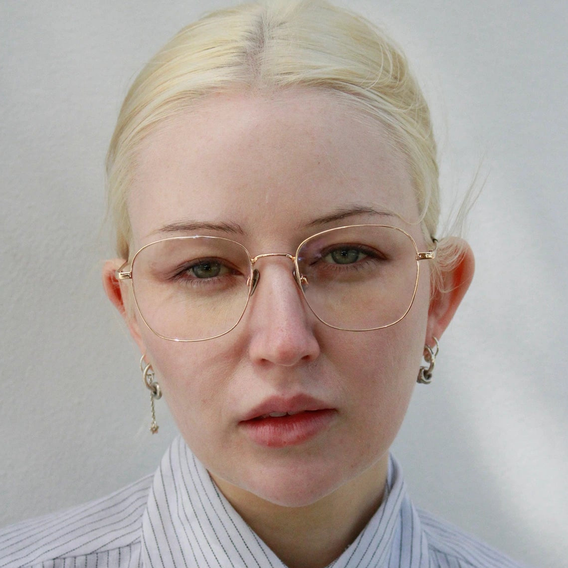 Laurie Optical / Gold Tortoise Metal & Prescription Lens