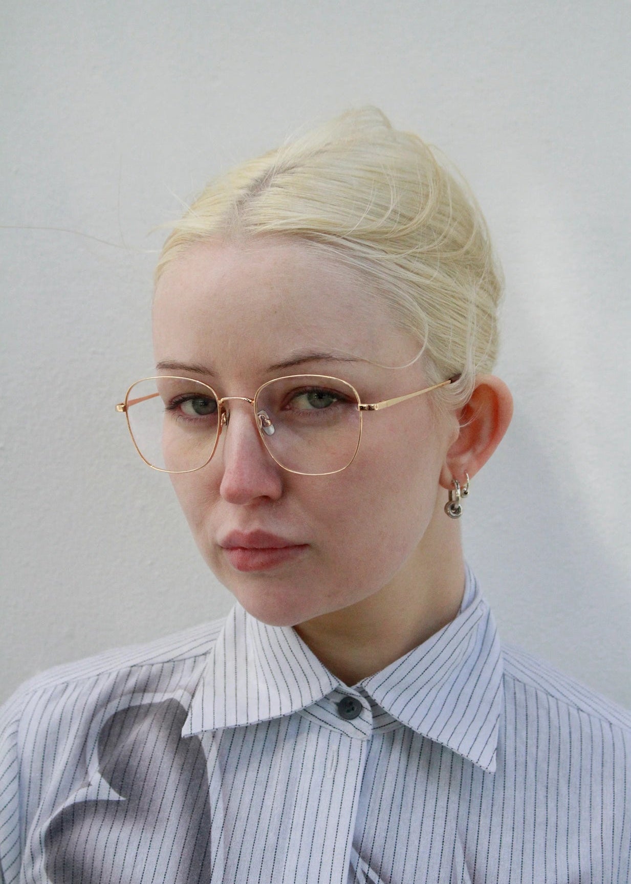 Laurie Optical / Gold Tortoise Metal & Prescription Lens