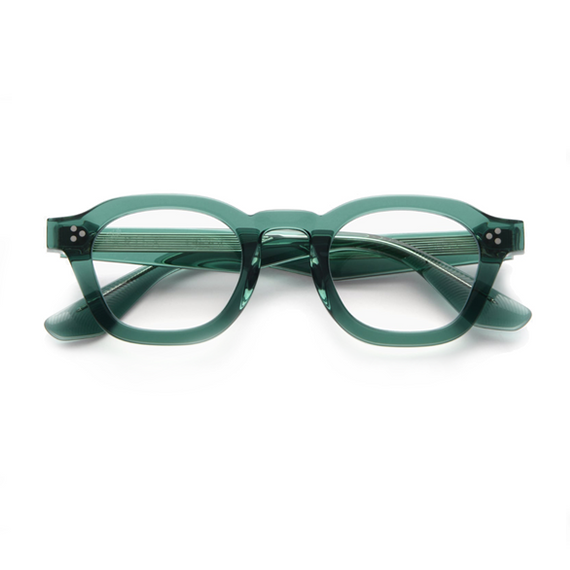 Logos Optical / Teal Acetate & Blue-Light Lens Logos Optical / Teal Acetate & Blue-Light Lens