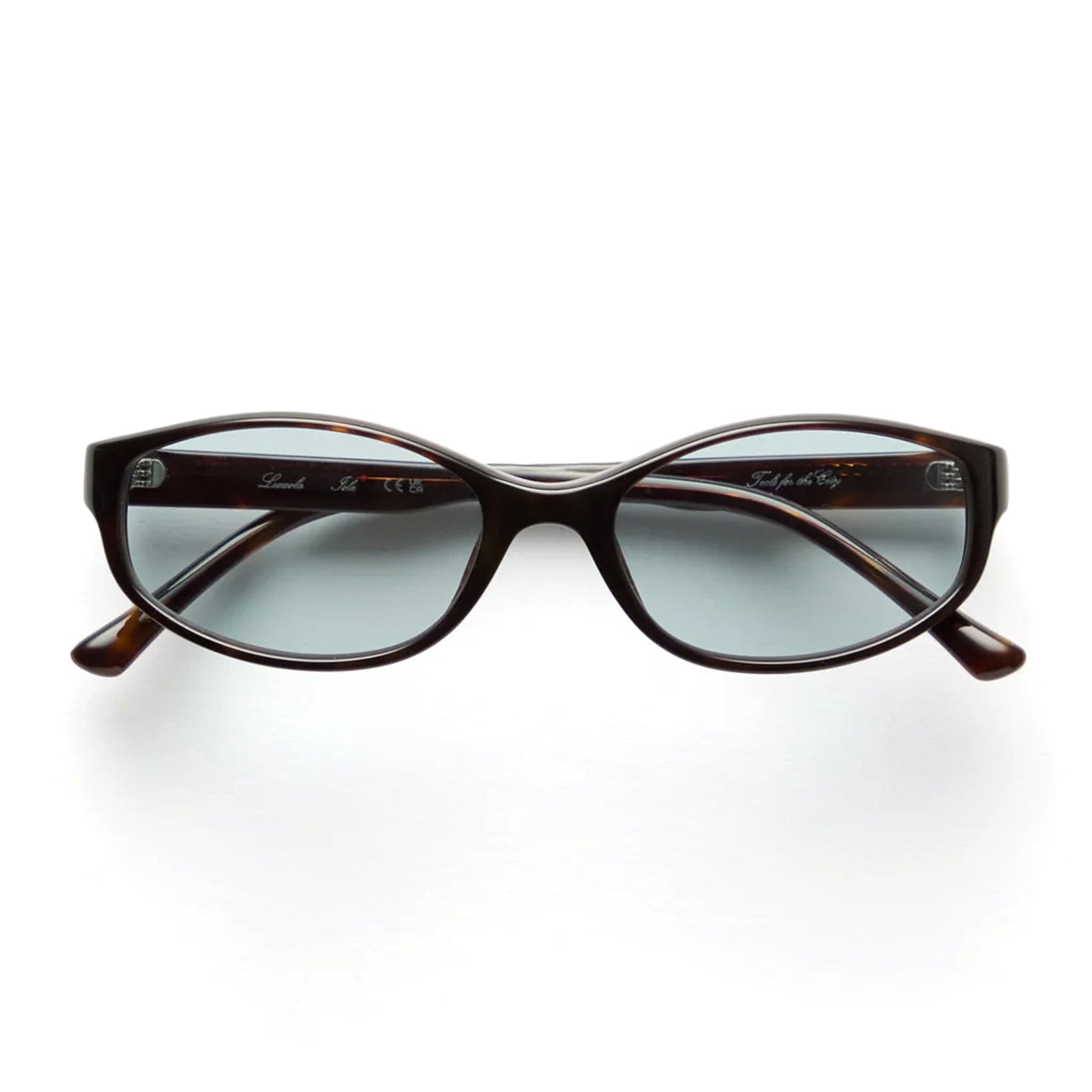 Isla / Burnt Tort & Blue Lens