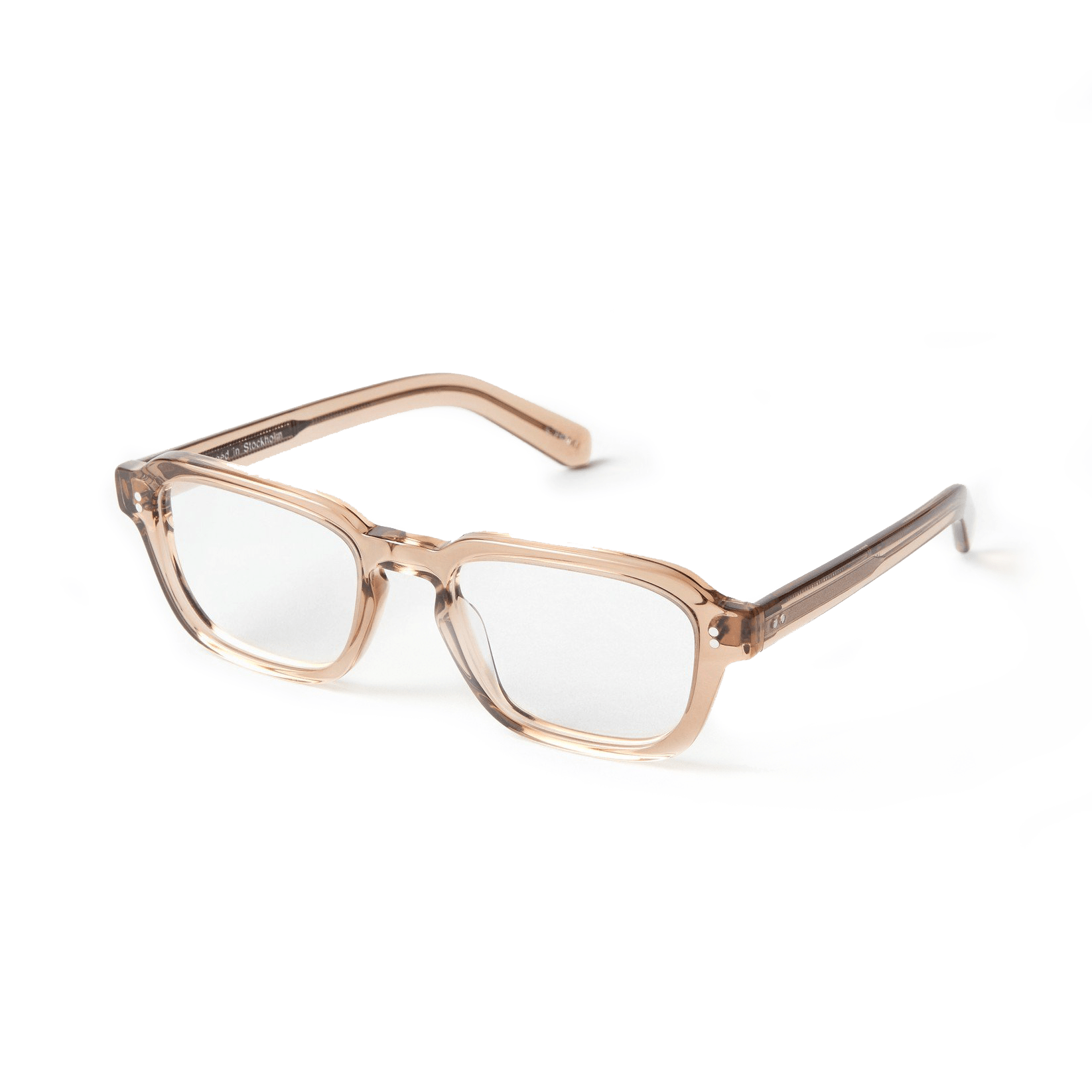 A Optical / Brown Acetate & Clear Lens - Shade Files