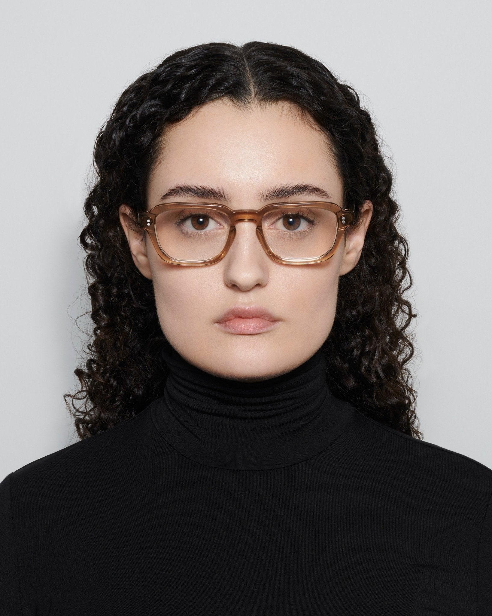 A Optical / Brown Acetate & Clear Lens - Shade Files