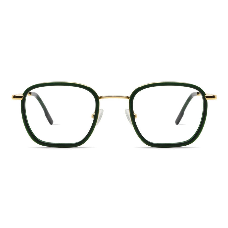 Adam Slims Optical / Hunter Gold Acetate & Blue-Light Lens Adam Slims Optical / Hunter Gold Acetate & Blue-Light Lens
