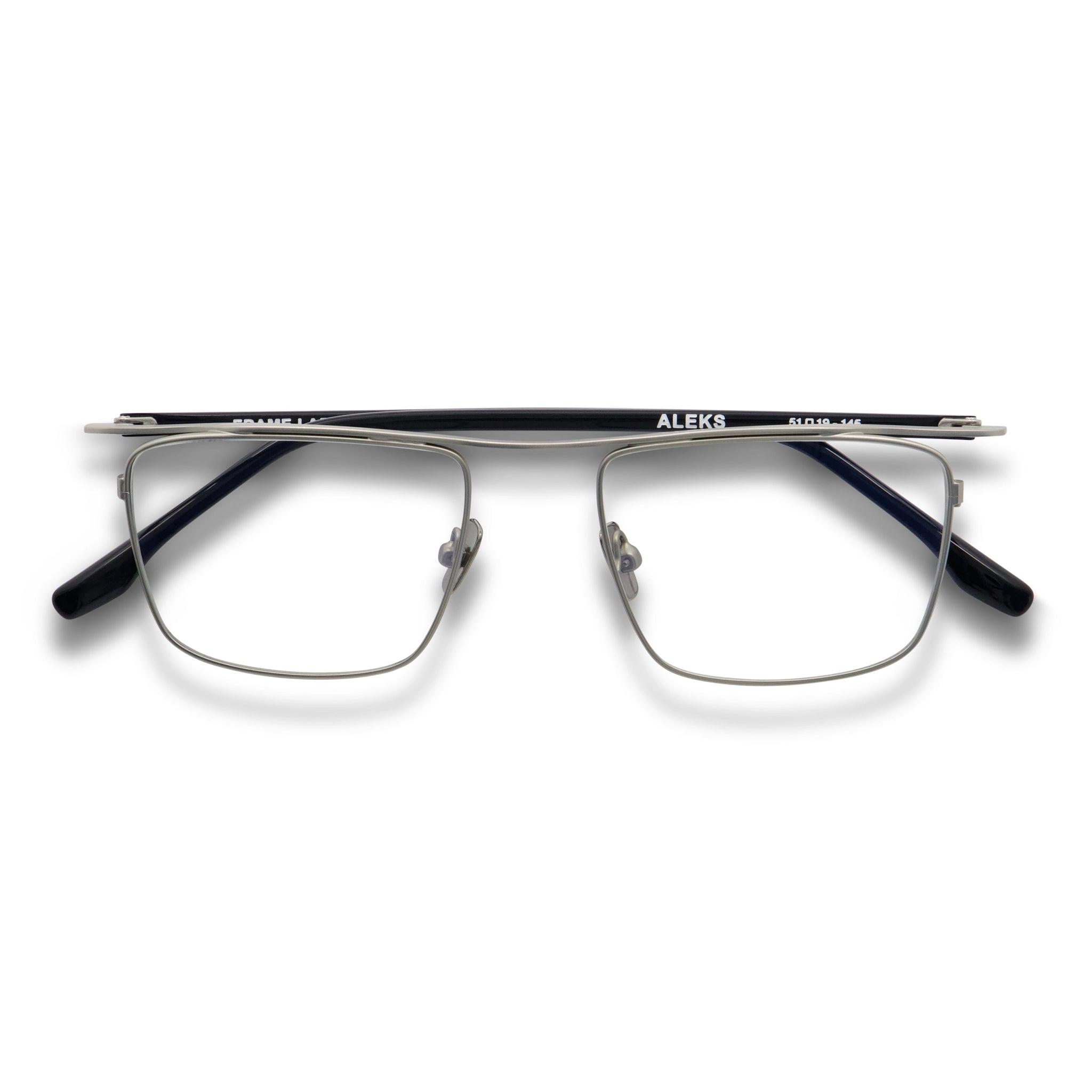 Aleks Optical / Silver Titanium & Prescription Lens - Shade Files