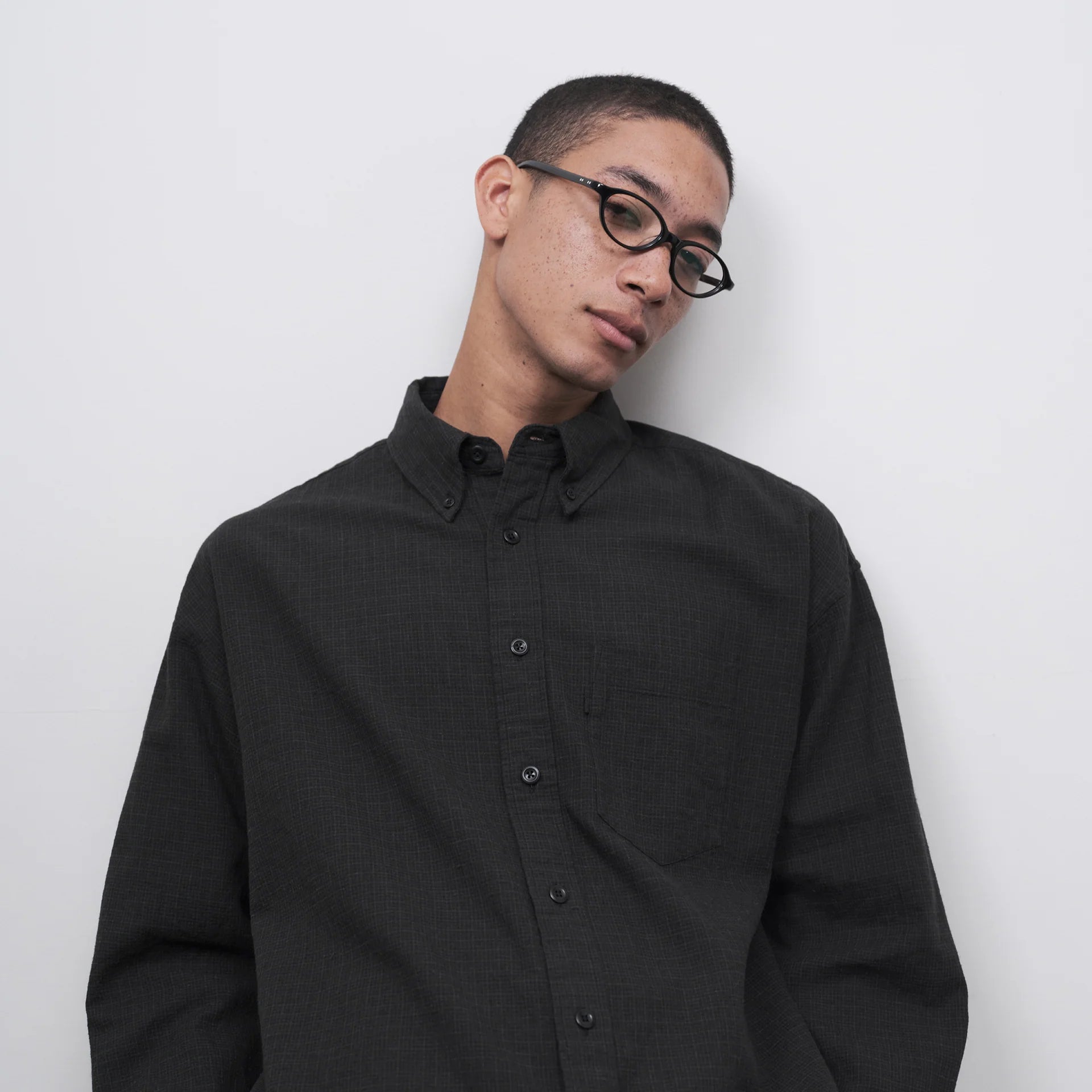 Alien Optical / Black Acetate & Blue - Light Lens - Shade Files