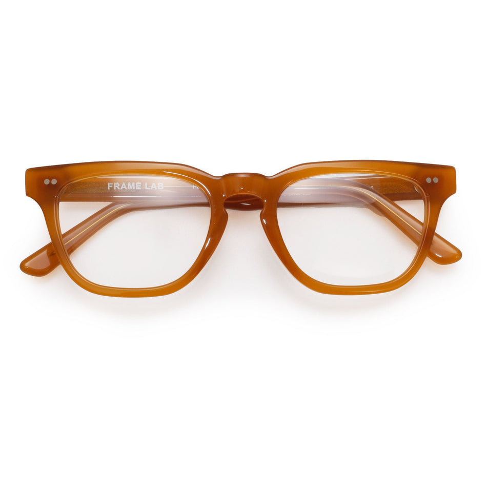 Amal Optical / Caramel Acetate & Prescription Lens Amal Optical / Caramel Acetate & Prescription Lens