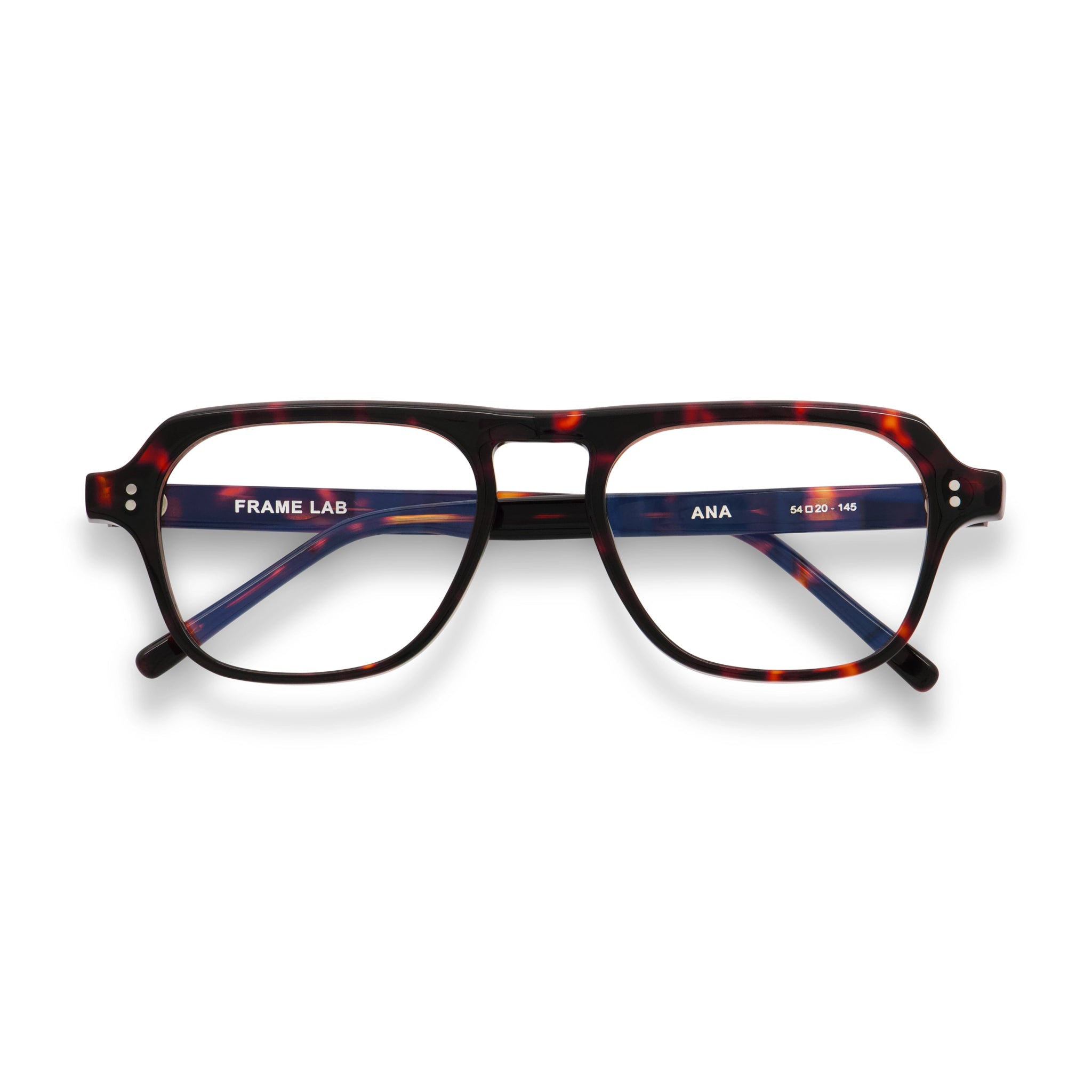 Ana Optical / Dark Tortoise Acetate & Prescription Lens - Shade Files