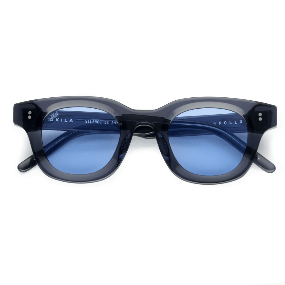 Apollo / Onyx Acetate & Sky Blue Lens Apollo / Onyx Acetate & Sky Blue Lens