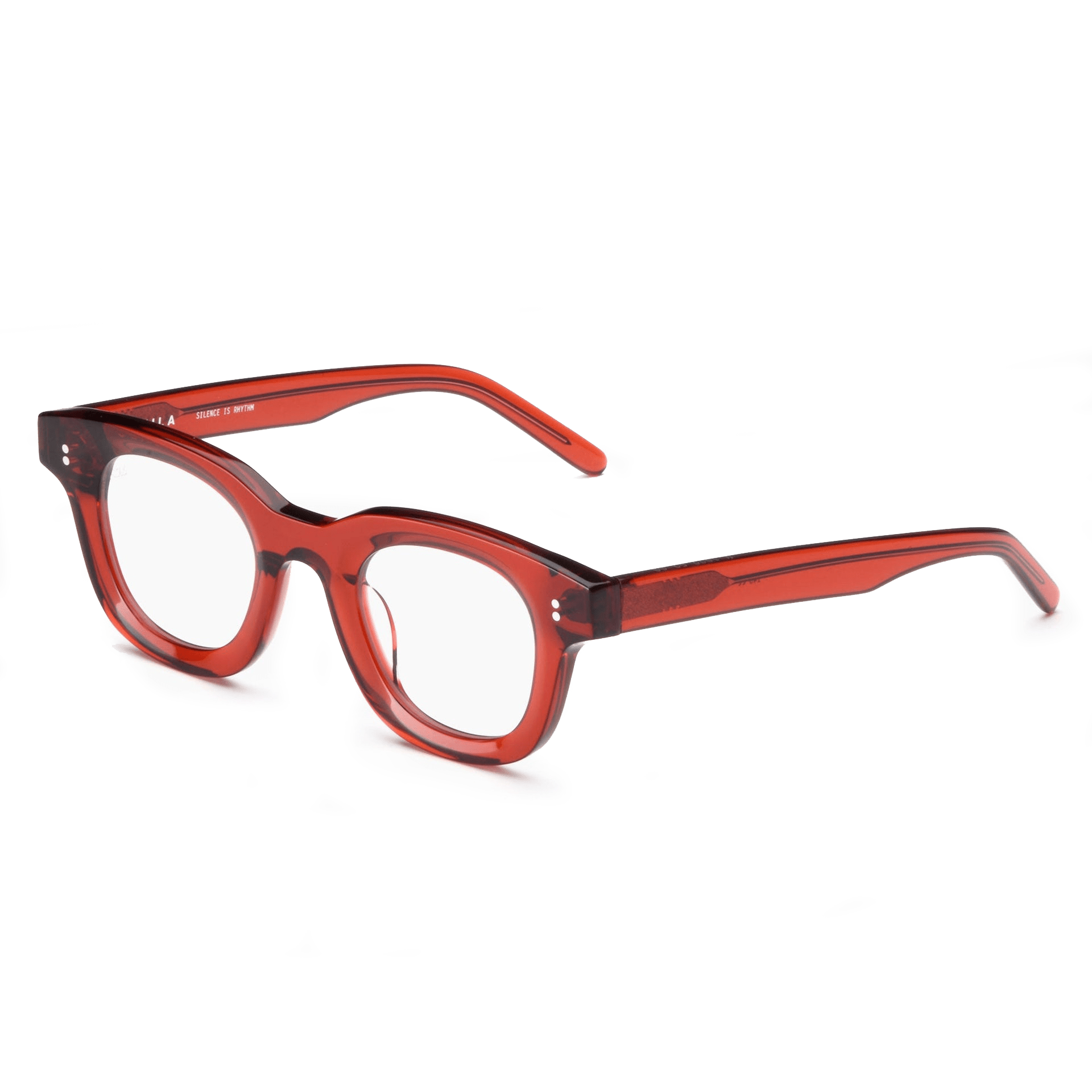 Apollo Optical / Red Acetate & Blue - Light Lens - Shade Files