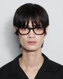 B Optical / Black Acetate & Clear Lens - Shade Files