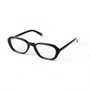 B Optical / Black Acetate & Clear Lens - Shade Files