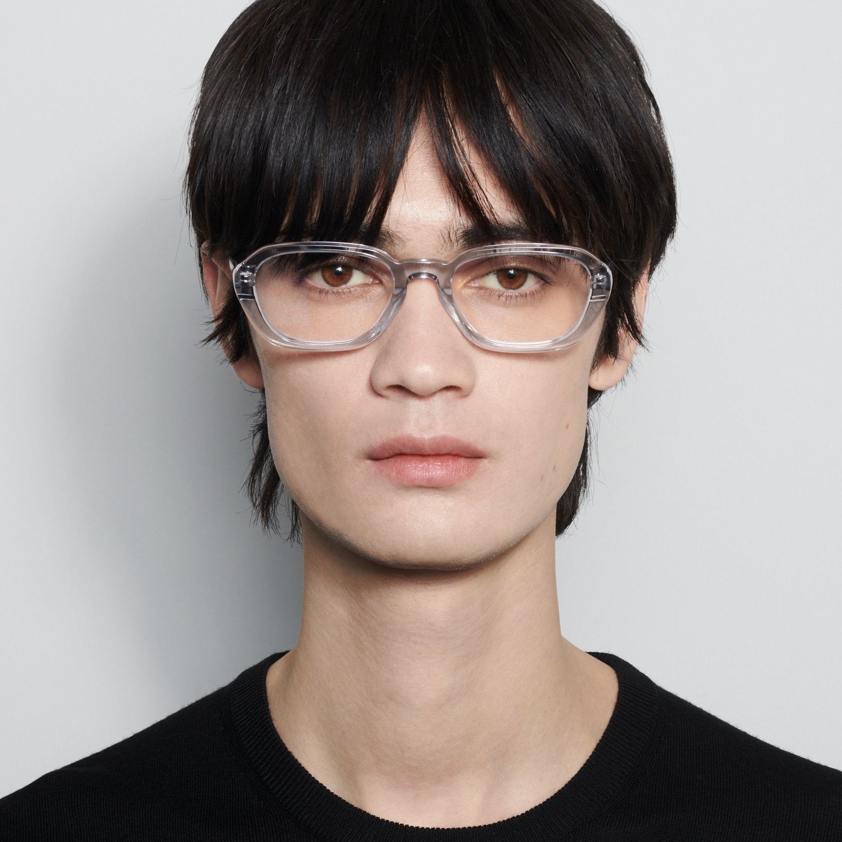 B Optical / Grey Acetate & Clear Lens - Shade Files