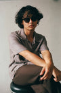 Barstow / Chocolate Acetate & Grey Solid Lens - Shade Files