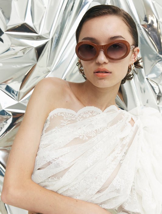 Beanie / Kaka & Brown Gradient Lens - Shade Files