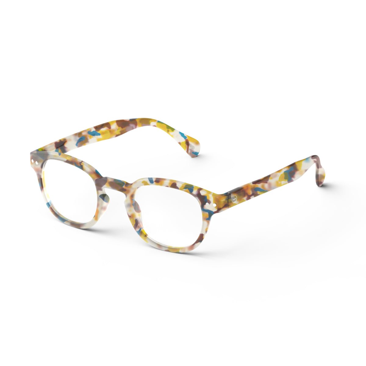 Blue - Light Optical Glasses / Style C / Blue Tortoise - Shade Files