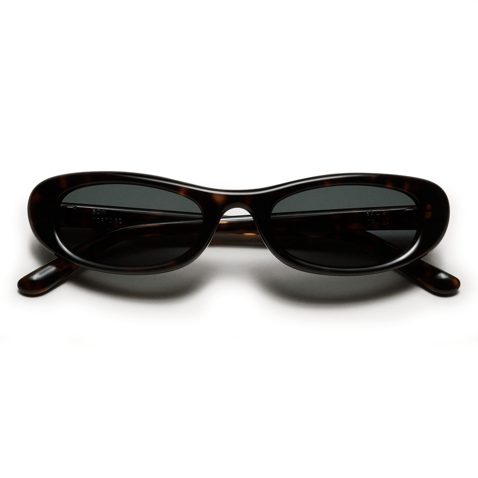Bow / Tortoise & Graphite Green Lens Bow / Tortoise & Graphite Green Lens