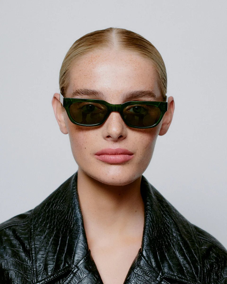 Bror / Dark Green Transparent & Green Lens - Shade Files