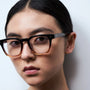 Calipso Optical / Brown Gradient Acetate & Blue - Light Lens - Shade Files