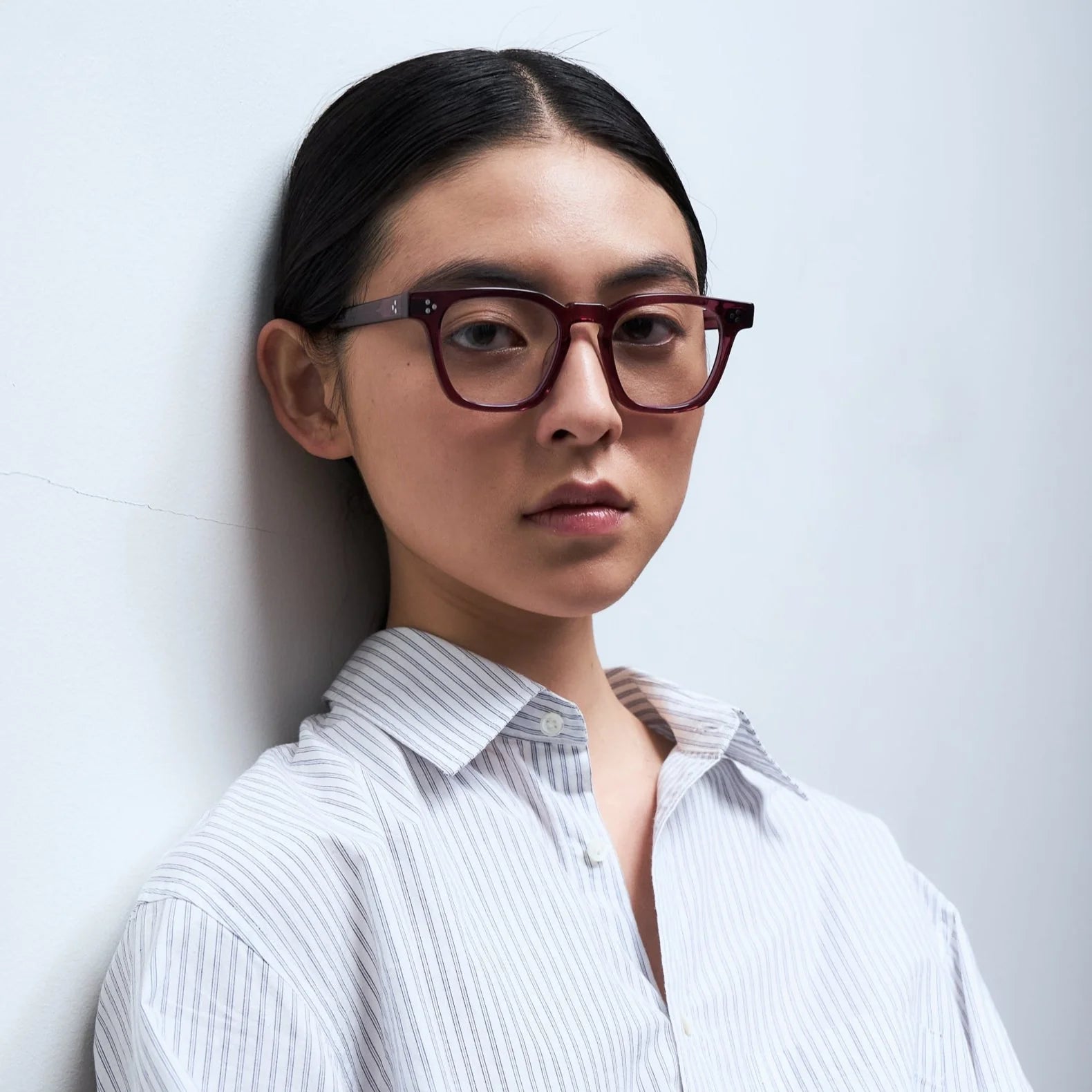 Calipso Optical / Plum Acetate & Blue - Light Lens - Shade Files