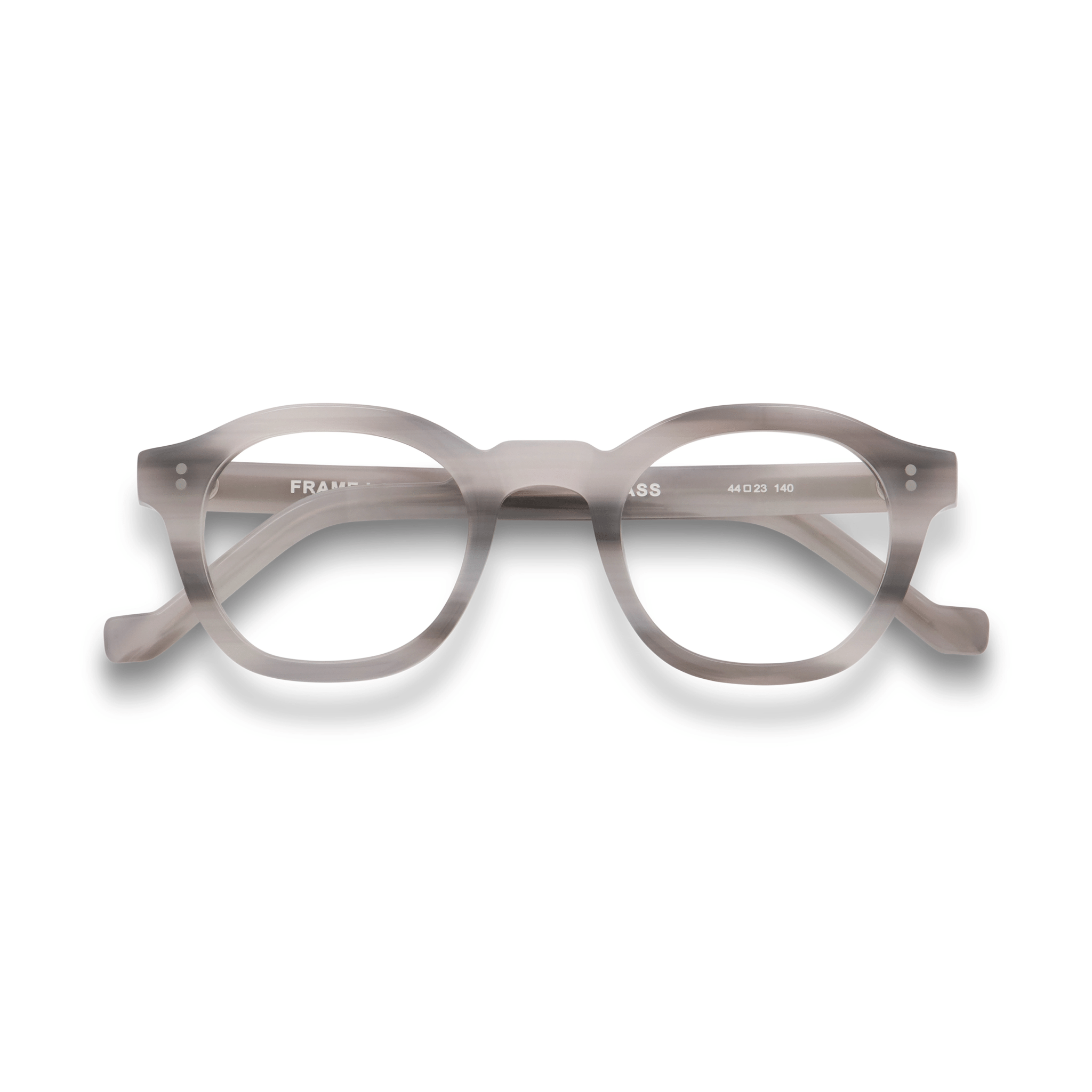 Cass Optical / Dual Grey Acetate & Prescription Lens - Shade Files