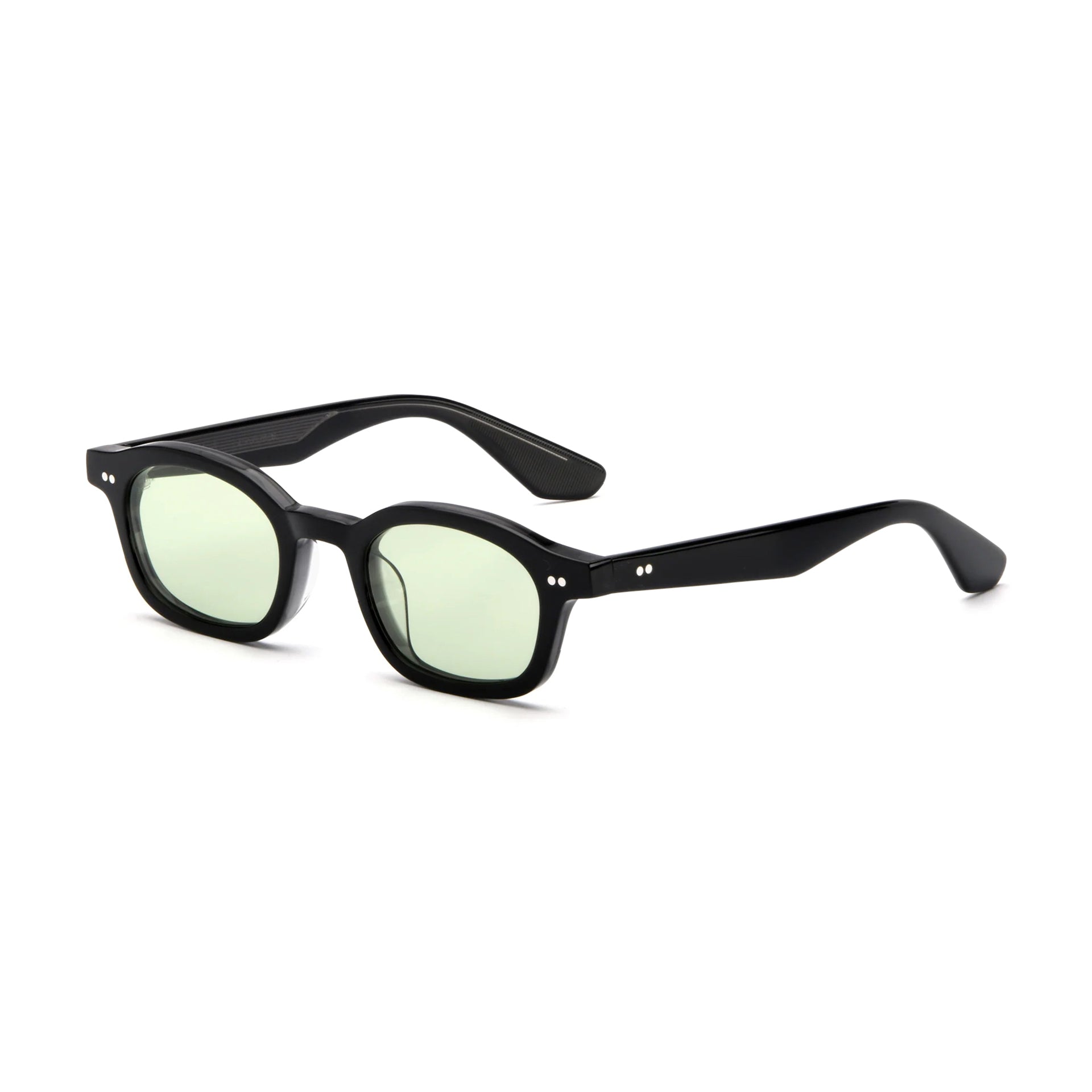 Ceres / Black Acetate & Light Green Lens - Shade Files