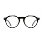 Charles Optical / Black Acetate & Blue - Light Lens - Shade Files