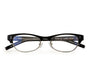 Closed Caption Optical / Black & Blue - Light Lens - Shade Files