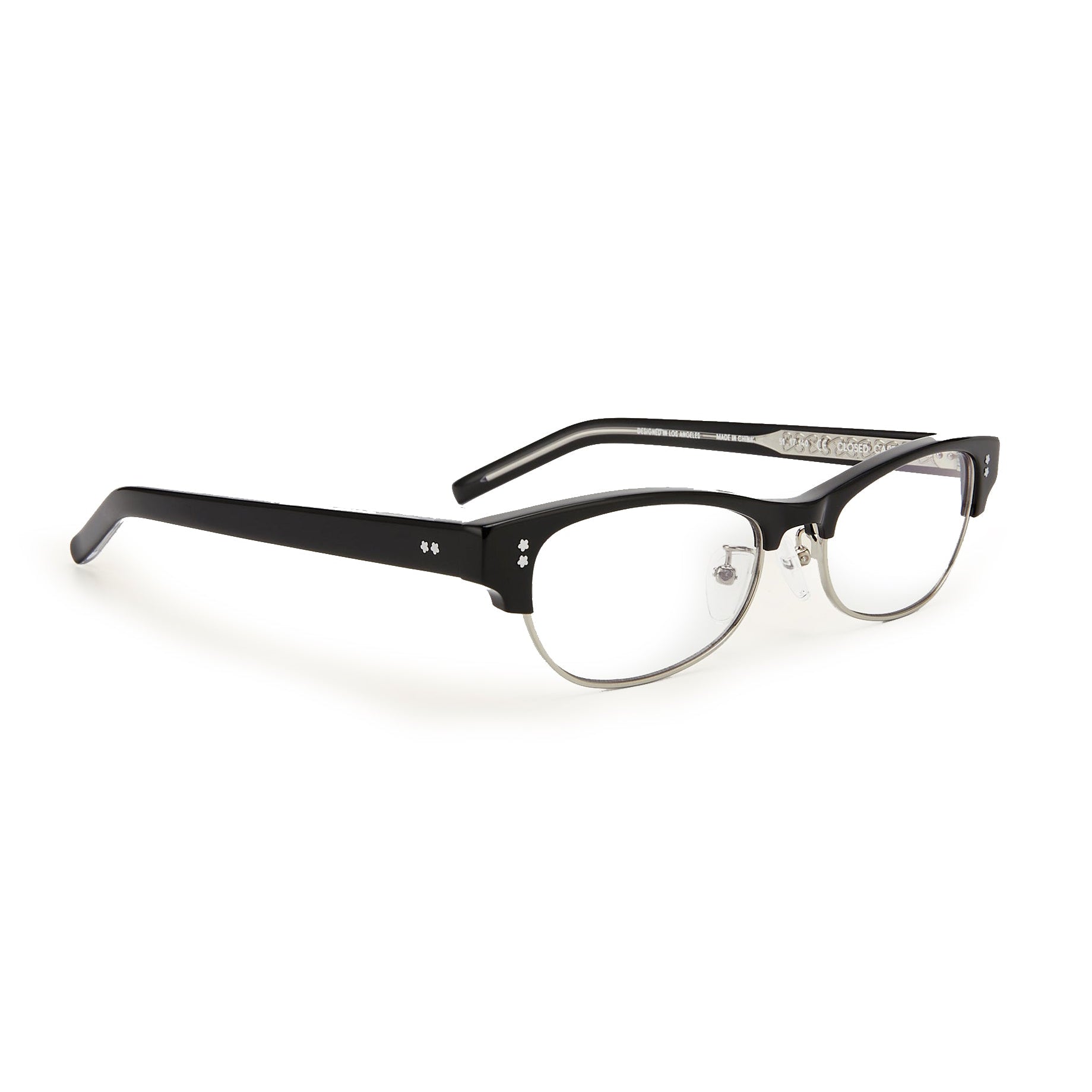 Closed Caption Optical / Black & Blue - Light Lens - Shade Files