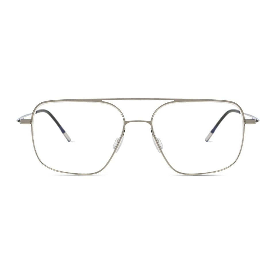 Eddie Optical / Silver Metal & Blue-Light Lens Eddie Optical / Silver Metal & Blue-Light Lens