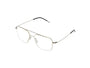 Eddie Optical / Silver Metal & Blue - Light Lens - Shade Files