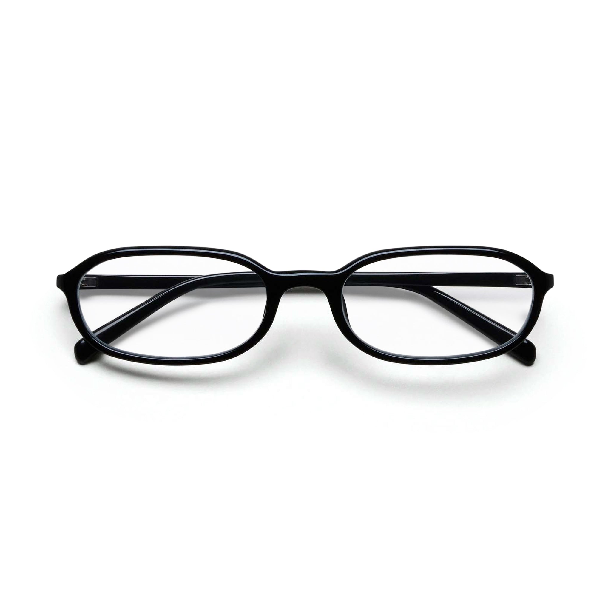 Edith Optical / Black Acetate & Clear Lens - Shade Files