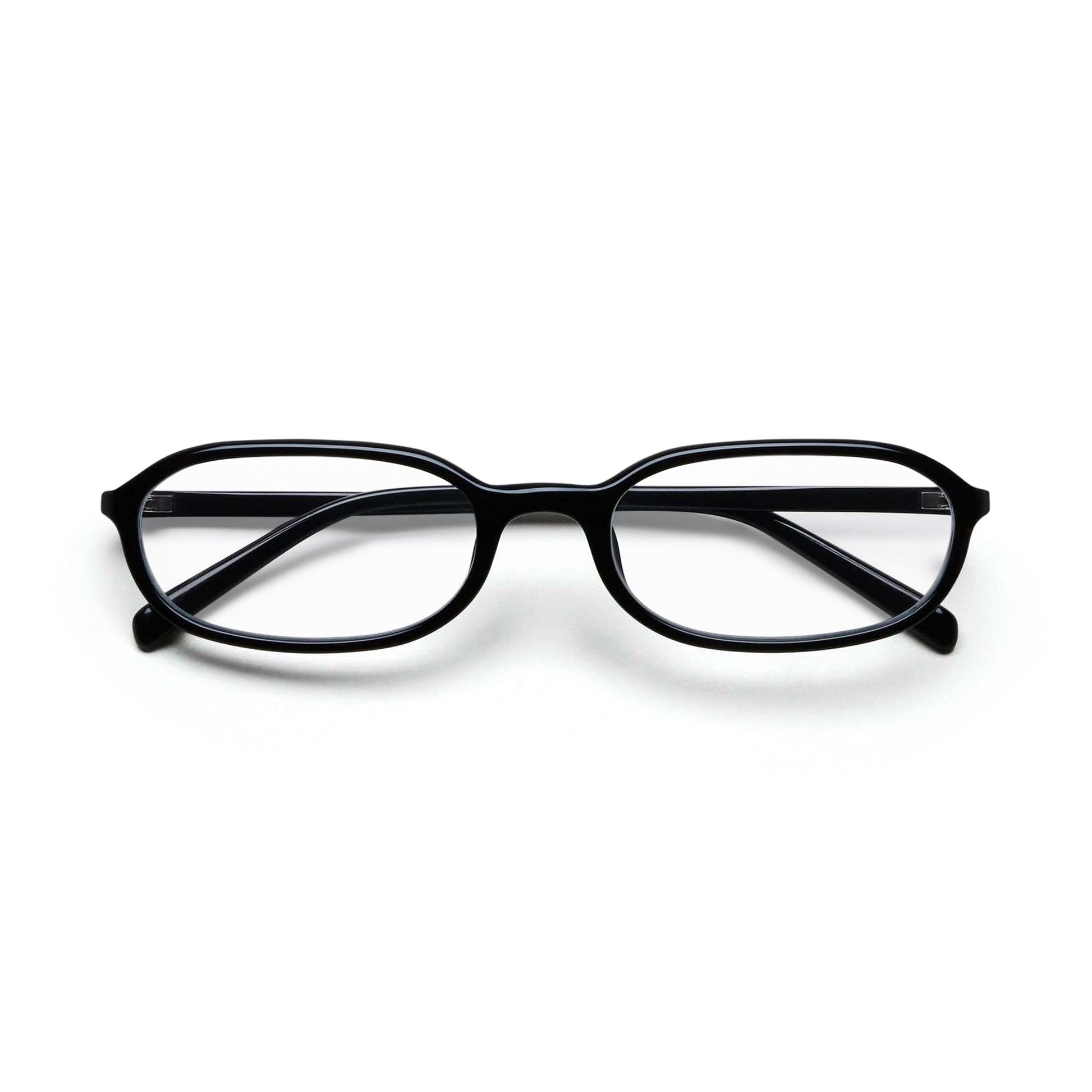 Edith Optical / Black Acetate & Clear Lens - Shade Files