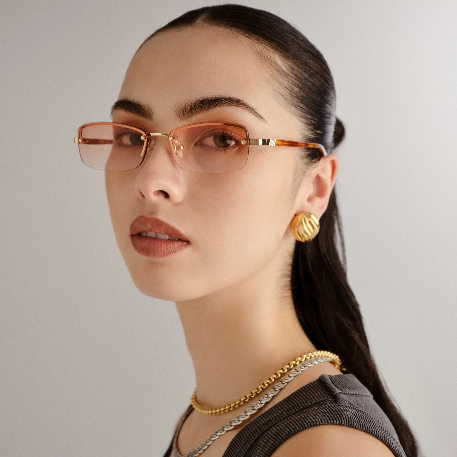 Enigmatic / Gold Vintage Tort & Warm Brown Gradient Lens - Shade Files