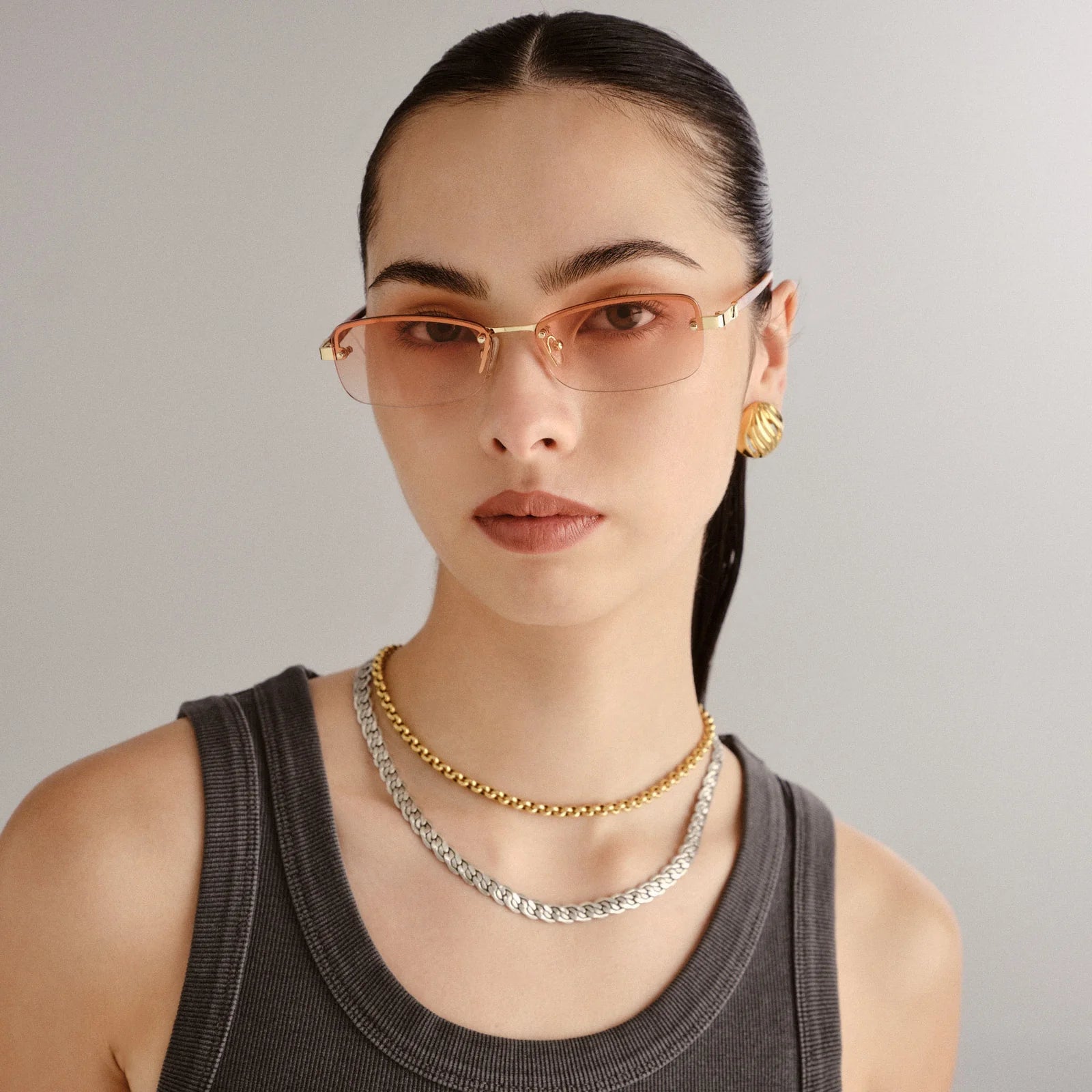 Enigmatic / Gold Vintage Tort & Warm Brown Gradient Lens - Shade Files