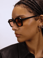 Era Optical / Black Acetate & Blue - Light Lens - Shade Files