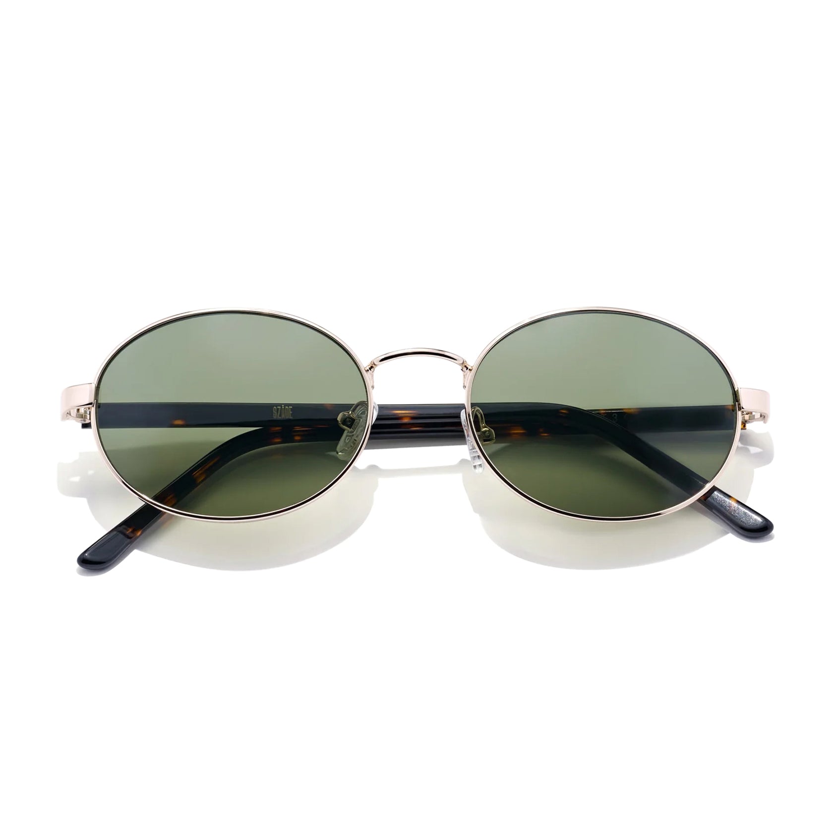 Finch / Polished Gold & Moss Lens - Shade Files