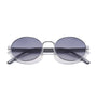 Finch / Polished Silver & Charcoal Lens - Shade Files