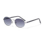 Finch / Polished Silver & Charcoal Lens - Shade Files