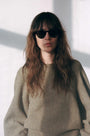 Forest / Black Acetate & Green Solid Lens - Shade Files