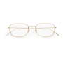 Grace Optical / Gold Titanium & Blue - Light Lens - Shade Files