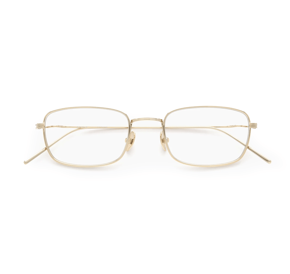 Grace Optical / Gold Titanium & Blue-Light Lens Grace Optical / Gold Titanium & Blue-Light Lens
