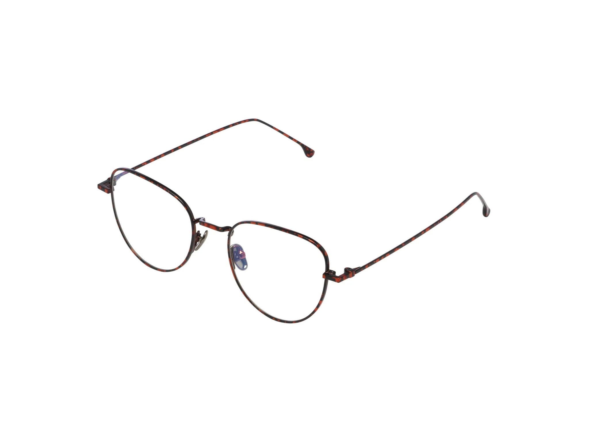 Grace Optical / Leopard Steel & Blue - Light Lens - Shade Files