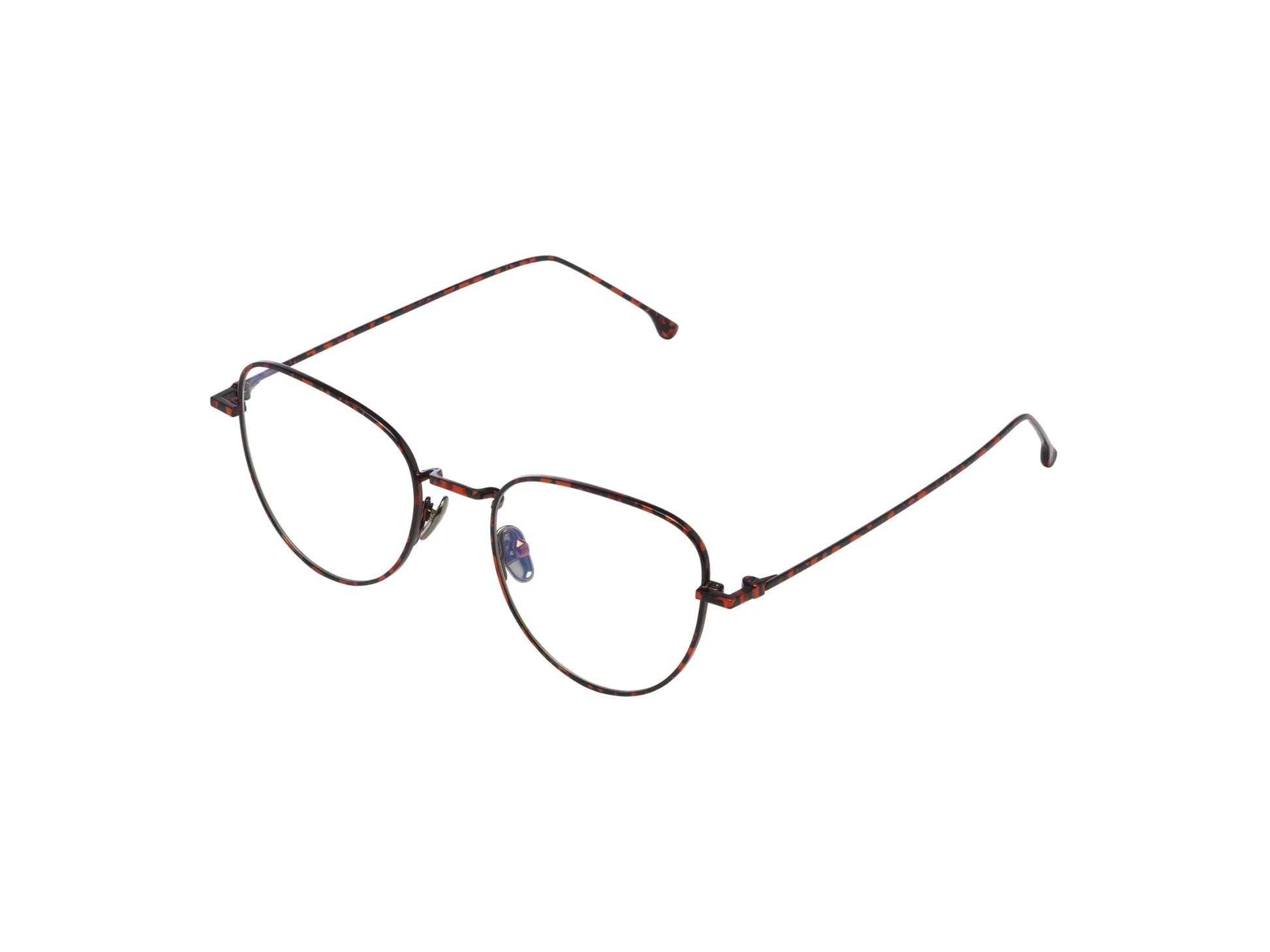 Grace Optical / Leopard Steel & Blue - Light Lens - Shade Files