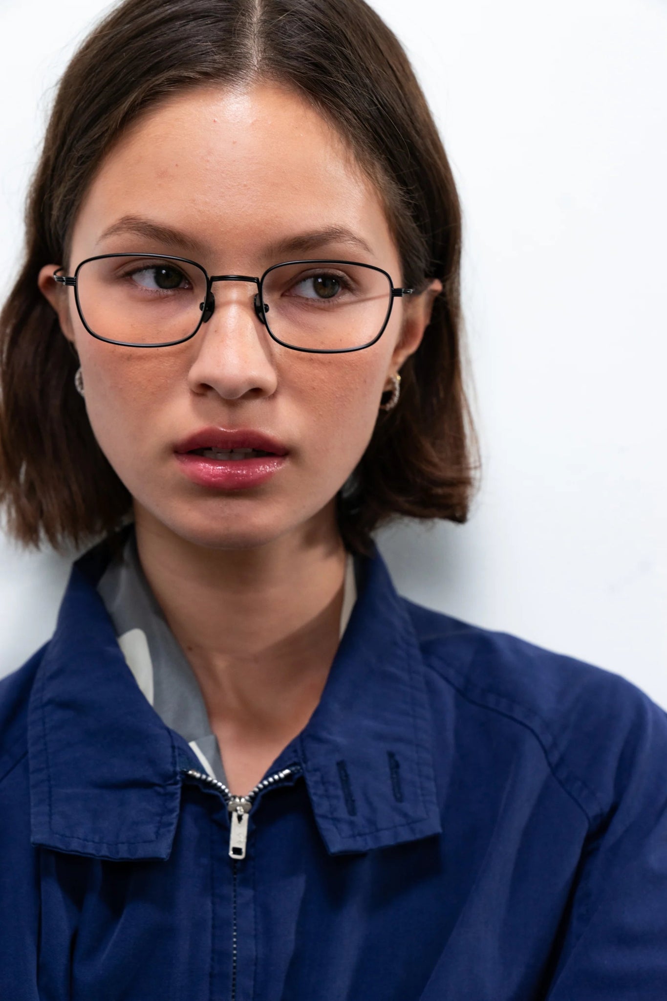 Grace Optical / Matte Black Titanium & Blue - Light Lens - Shade Files